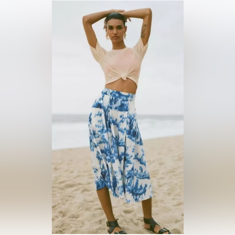 Zara 2pc ZW Collection Co Ord Skirt Set XS/S NWT - Picture 11 of 14